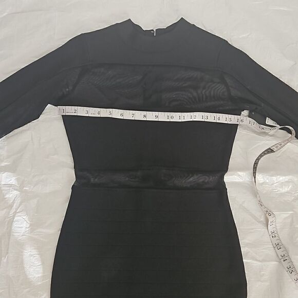 Marciano Women's Citana Bandage Mini Dress Size Small Black - Picture 6 of 16